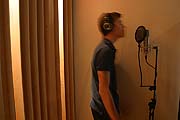 Charlie Straight - nahrávání vokálů