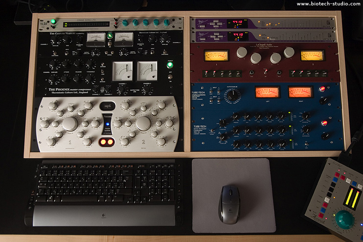 Biotech Studio mastering rack